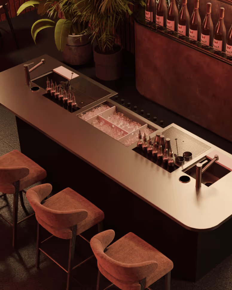 The Boulevardier bar - Vitrum