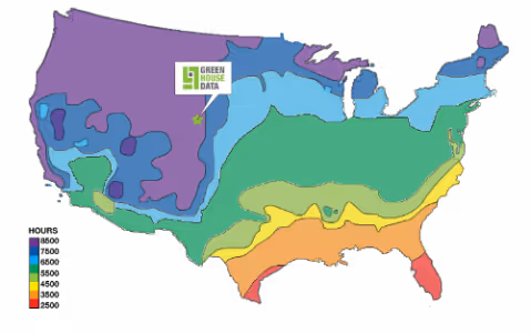 passive cooling map