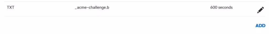 godaddy txt record