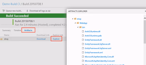build1_viewartifacts.png