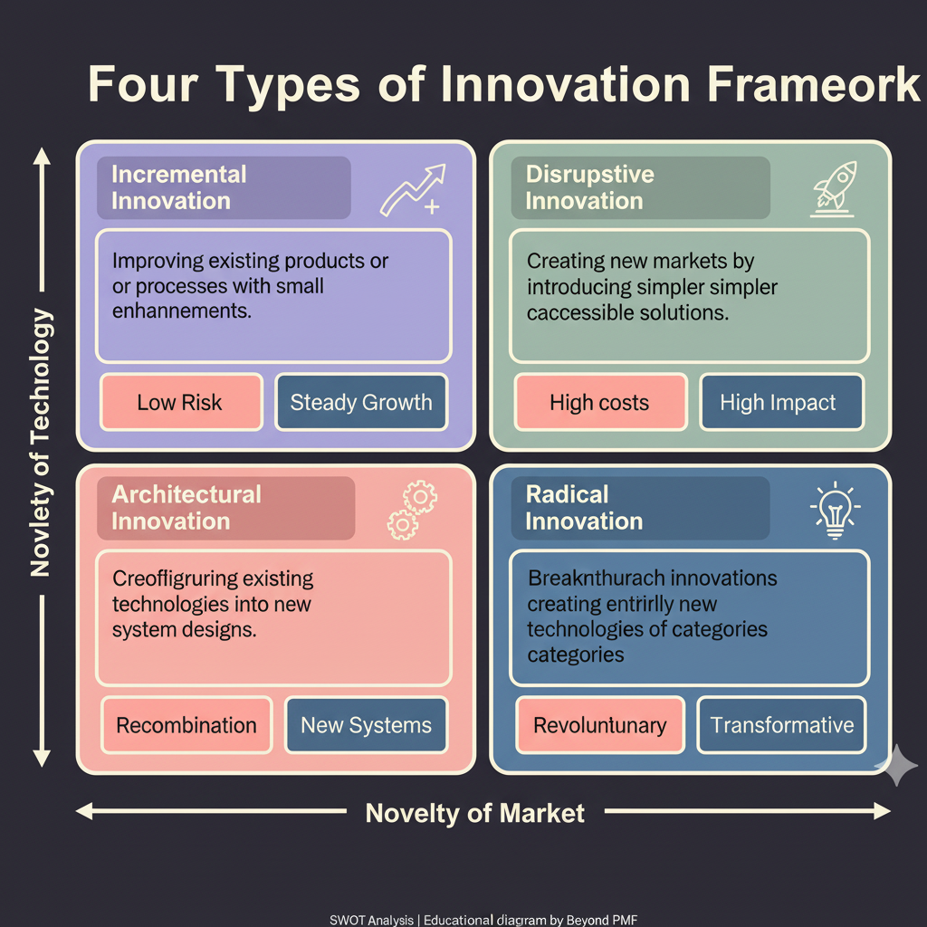 Four Types of Innovation Framework