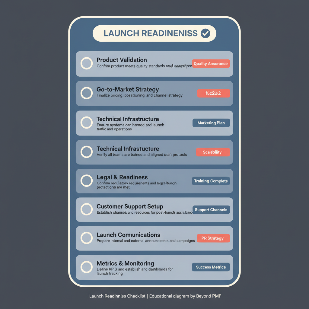 Launch Readiness Checklist