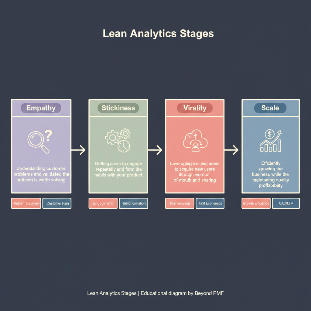 Lean Analytics Stages