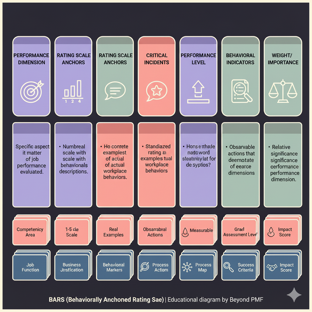 BARS (Behaviorally Anchored Rating Scales)