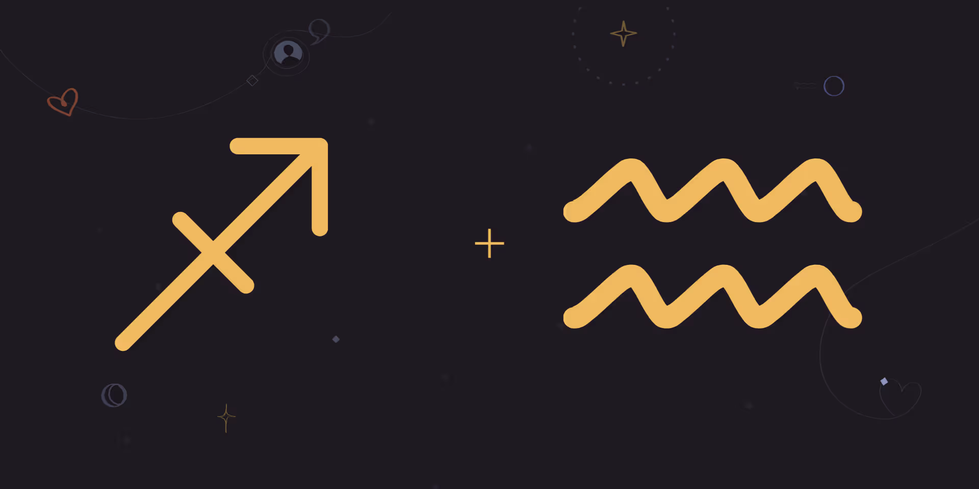 Sagittarius and Aquarius Compatibility: Rebel besties or wild soulmates?