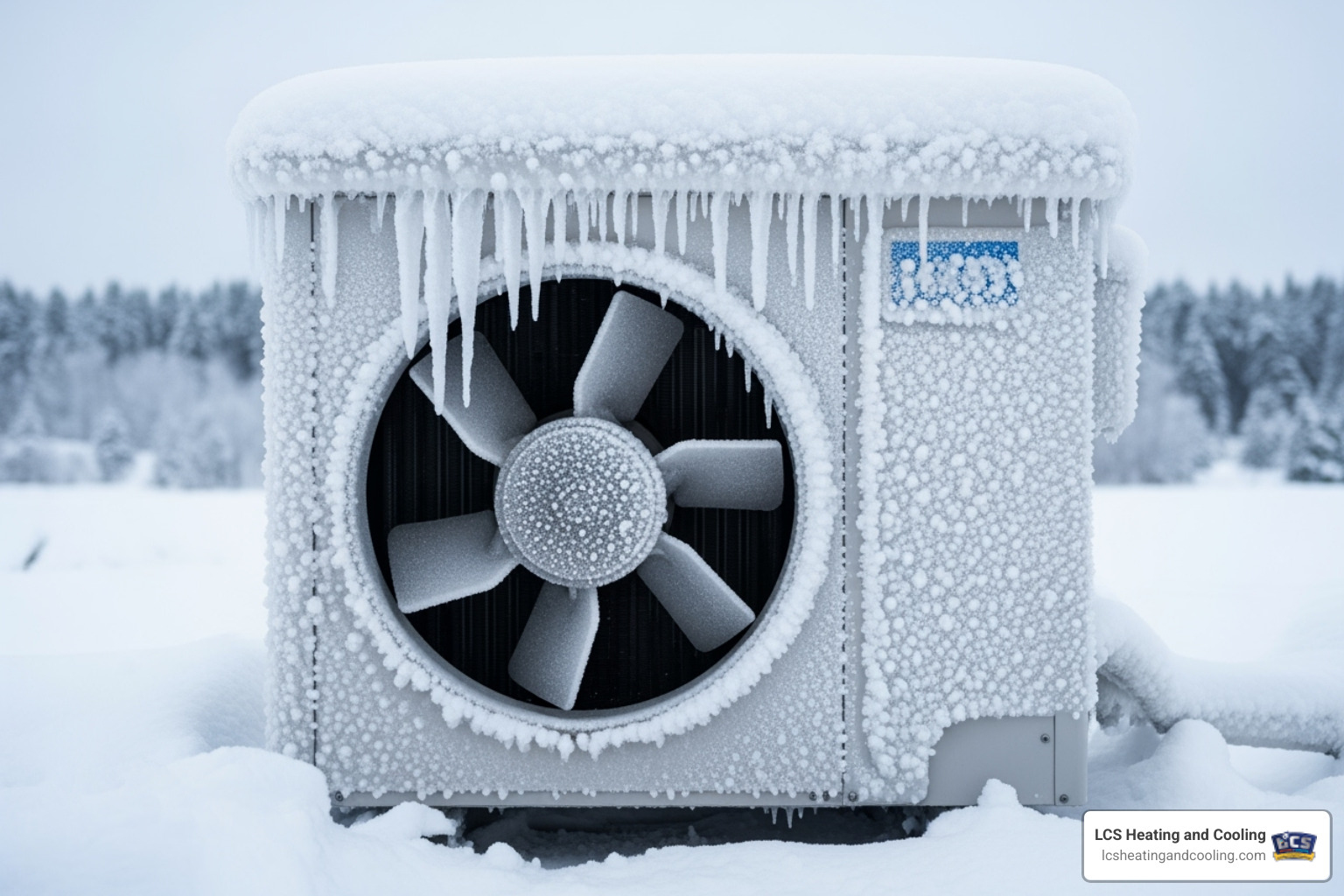 Iced-over outdoor heat pump unit - heat pump repair indianapolis Iced-over outdoor heat pump unit - heat pump repair indianapolis