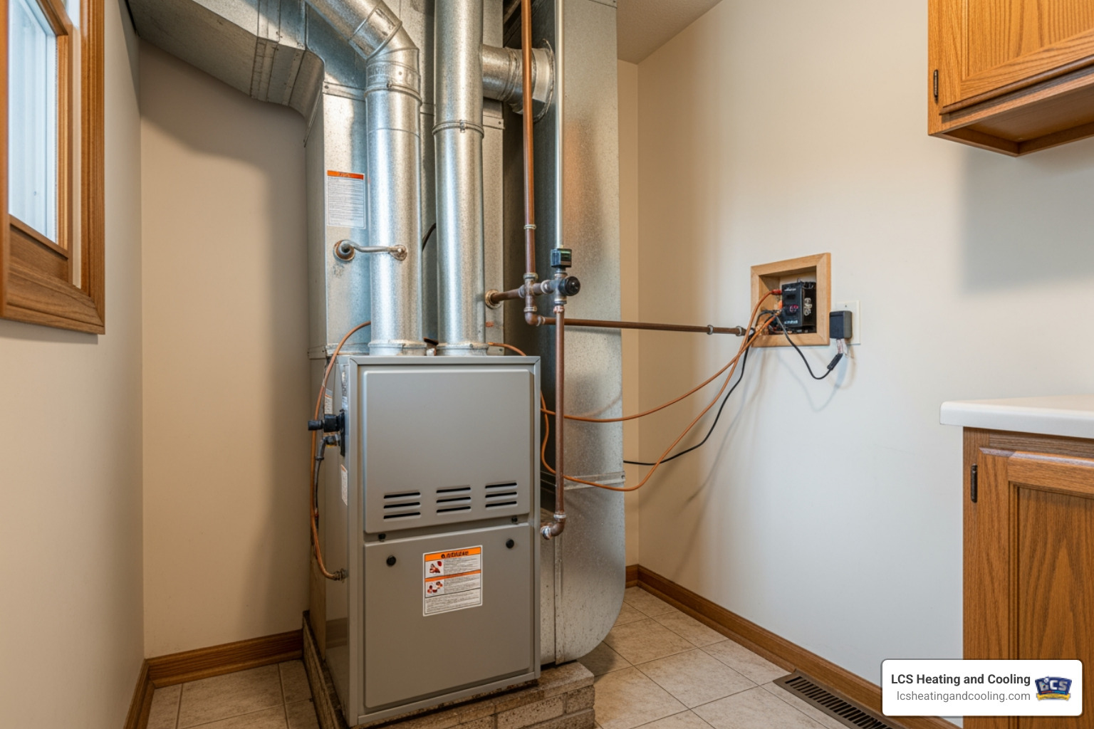 infographic showing 5 key warning signs a heating system needs replacement: system age over 15 years, frequent repair needs, rising energy costs, uneven home temperatures, and unusual noises or smells - heating replacement in fortville in