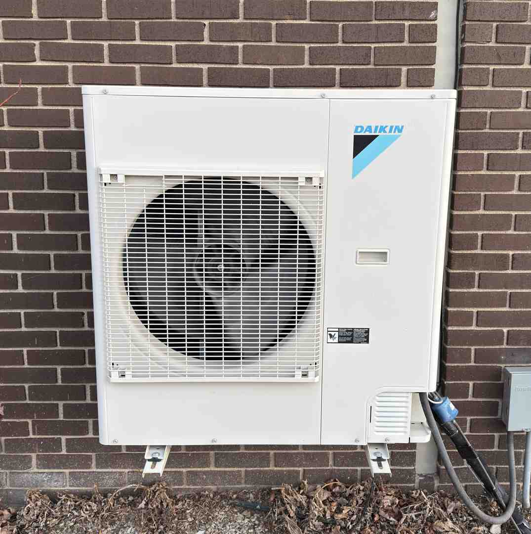 heat pump system with indoor and outdoor units - heat pump maintenance lawrence in