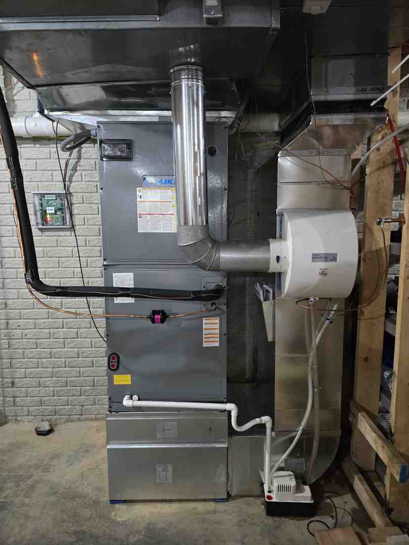 happy family in comfortable home - affordable heat pump installation in zionsville, in