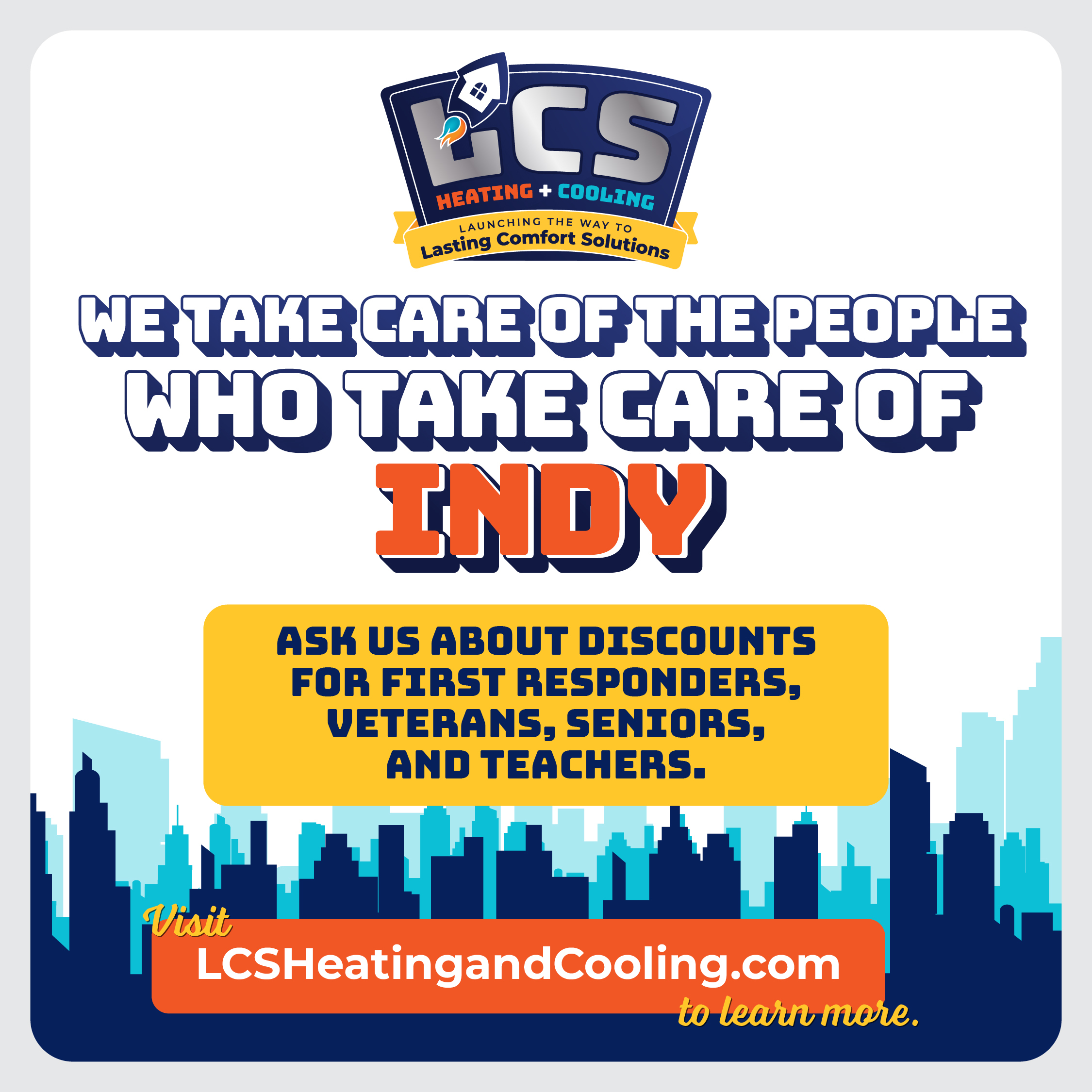 Discounts for First Responders & Seniors