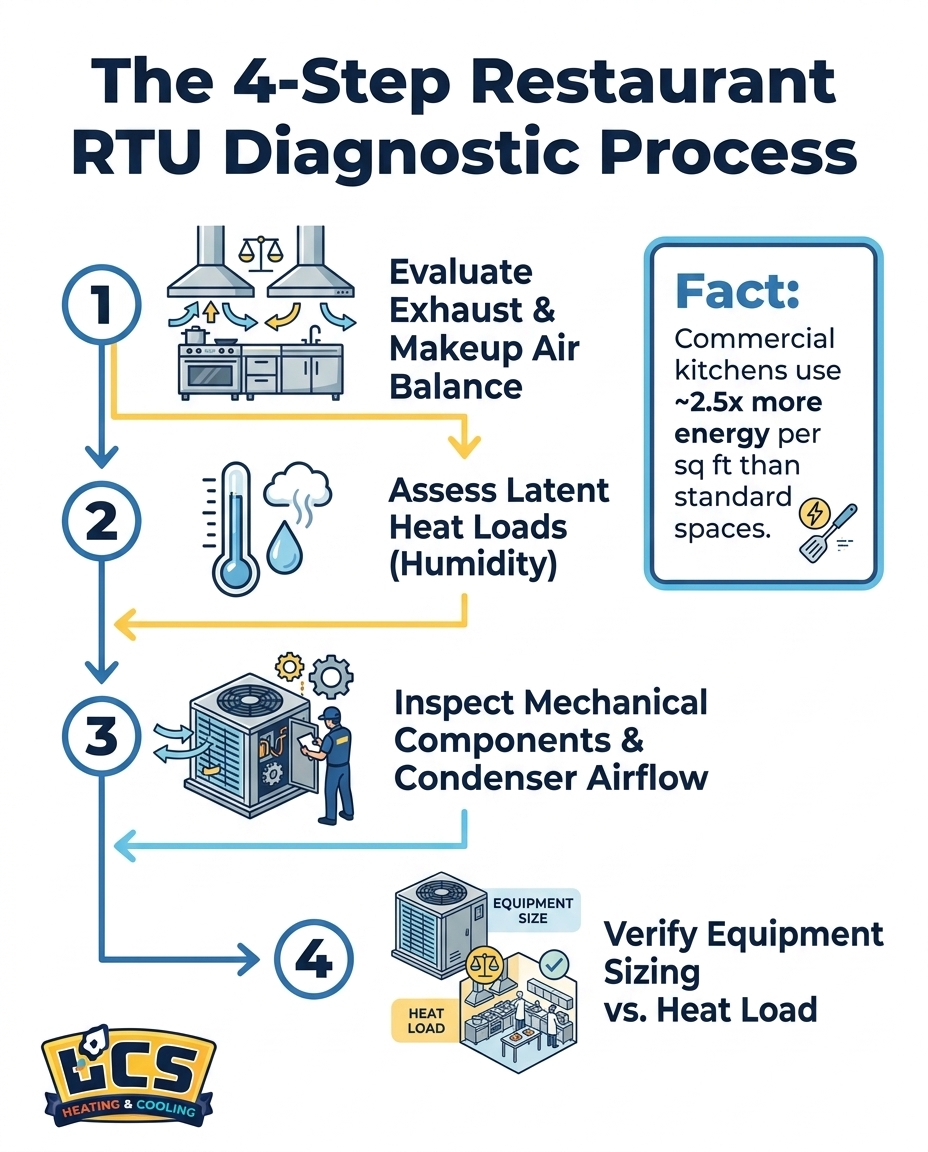 The 4-Step Restaurant RTU Diagnostic Process