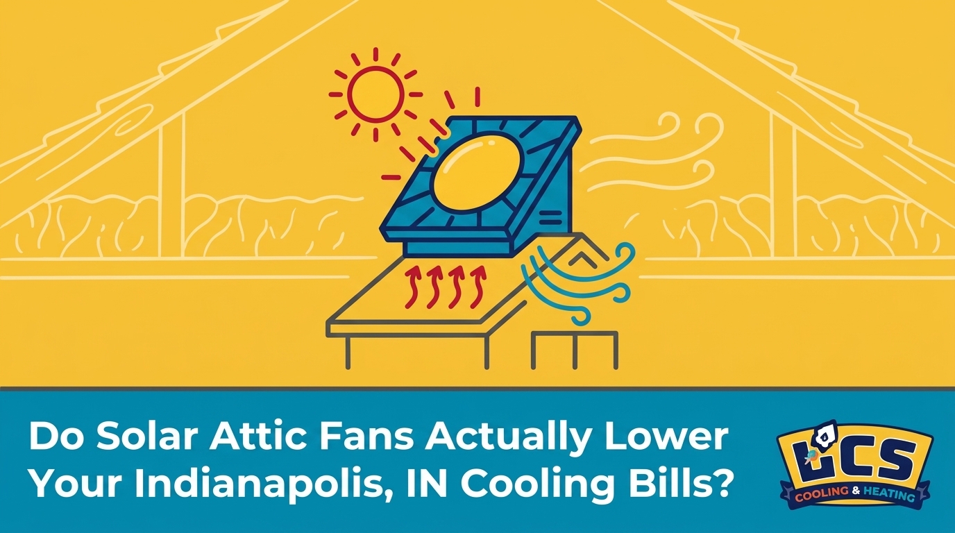 Do Solar Attic Fans Actually Lower Your Indianapolis Cooling Bills?