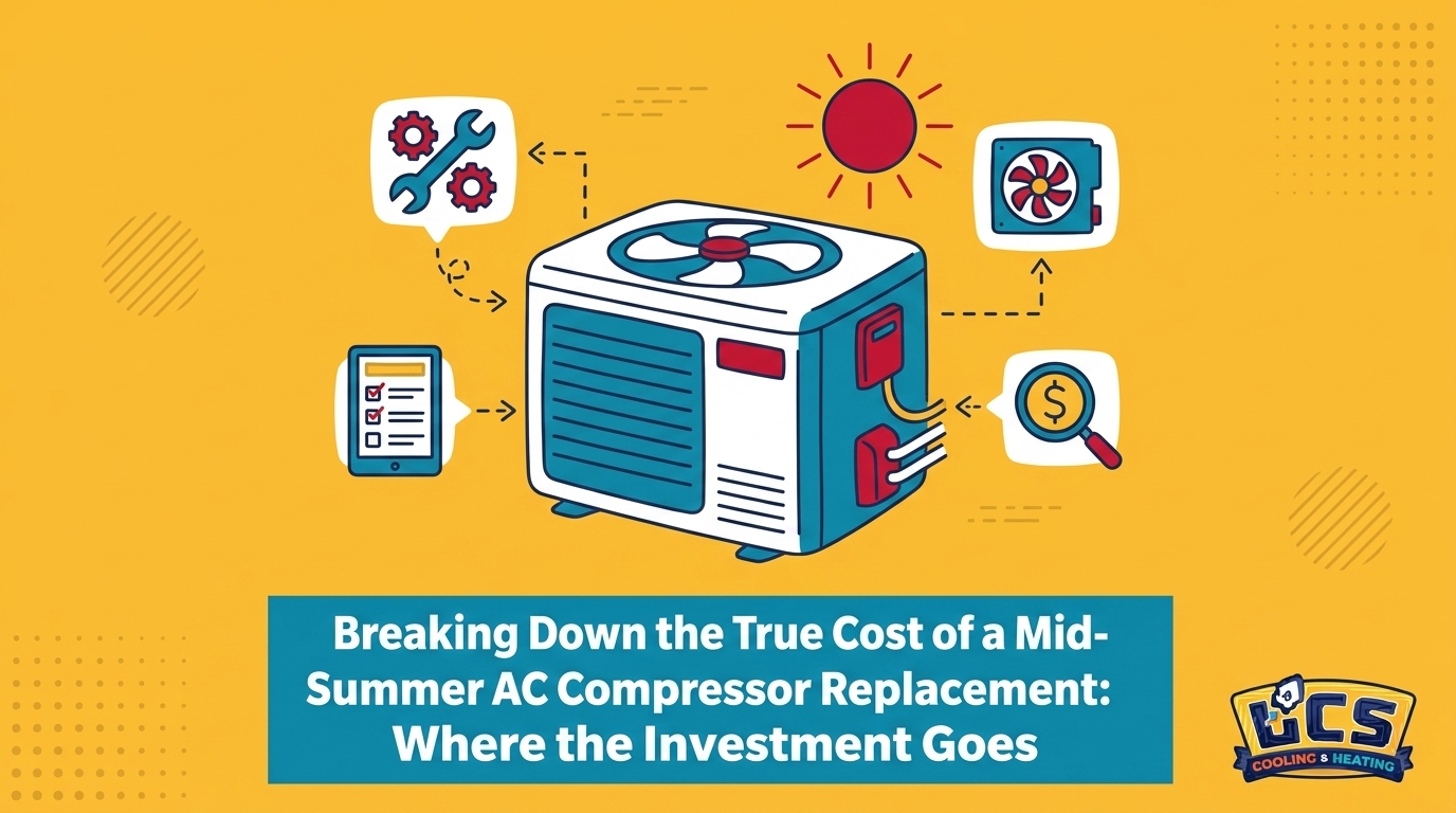 Breaking Down the True Cost of a Mid-Summer AC Compressor Replacement