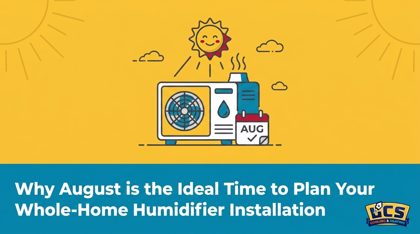 Why August is the Ideal Time to Plan Your Whole-Home Humidifier Installation