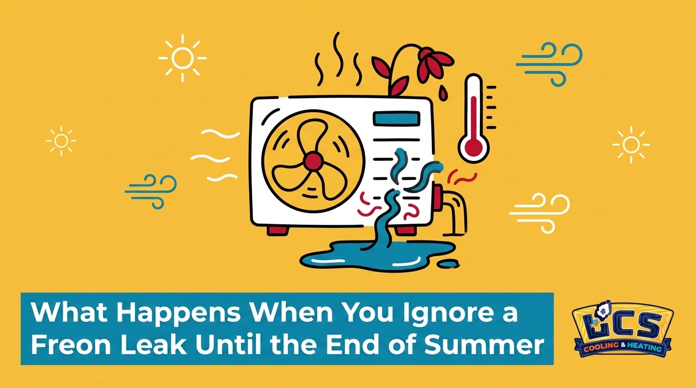 What Happens When You Ignore a Freon Leak Until the End of Summer