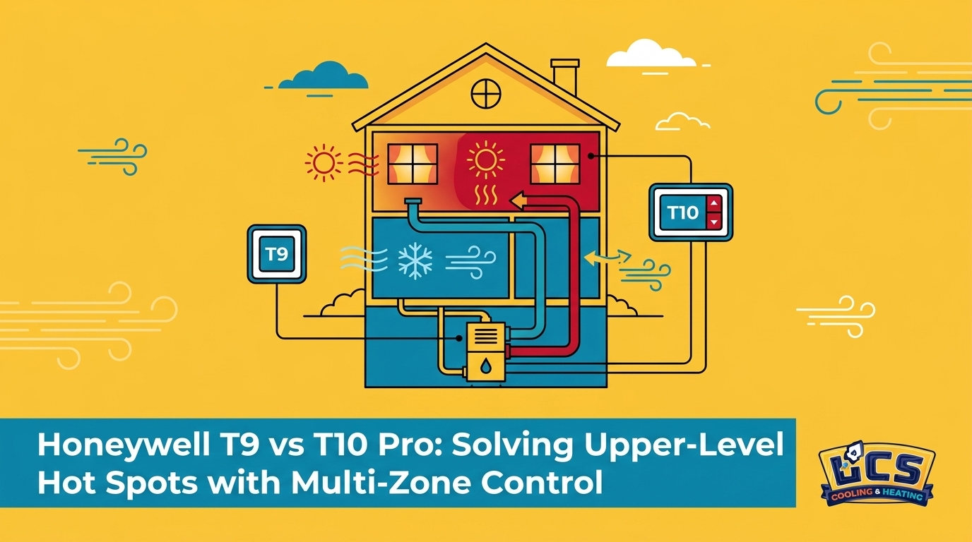Honeywell T9 vs T10 Pro: Choosing the Right Smart Thermostat for Multi-Zone Control