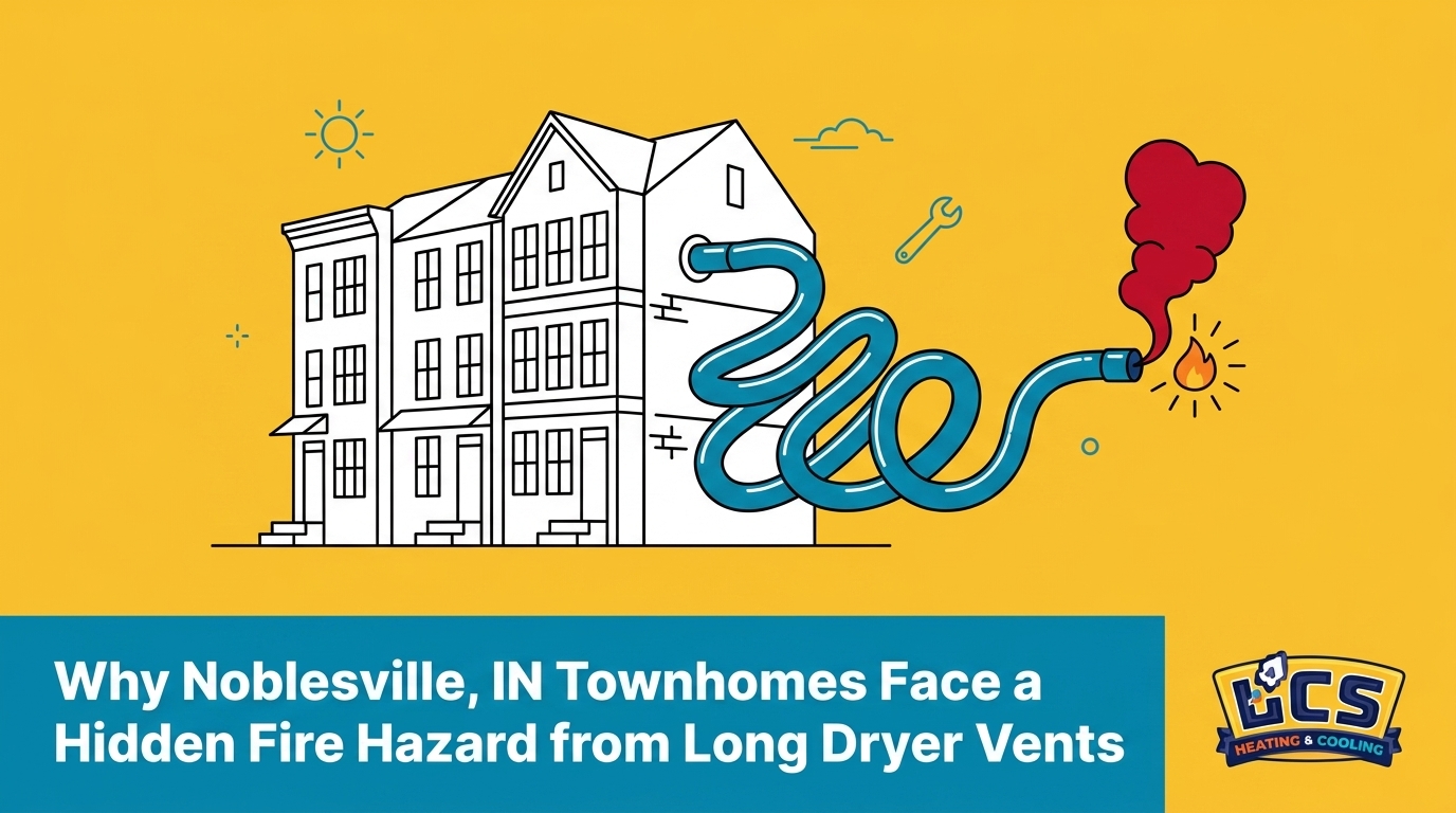 The Hidden Fire Hazard in Noblesville Townhomes: Long Dryer Vent Runs