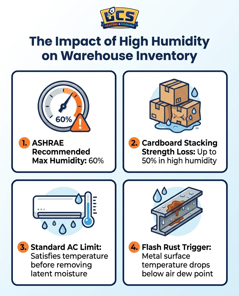 The Impact of High Humidity on Warehouse Inventory