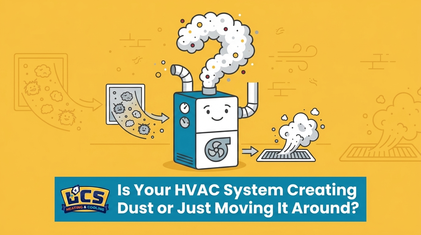 Is Your HVAC System Creating Dust or Just Moving It Around?