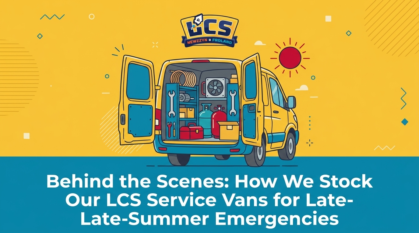 Behind the Scenes: How We Stock Our LCS Service Vans for Late-Summer Emergencies