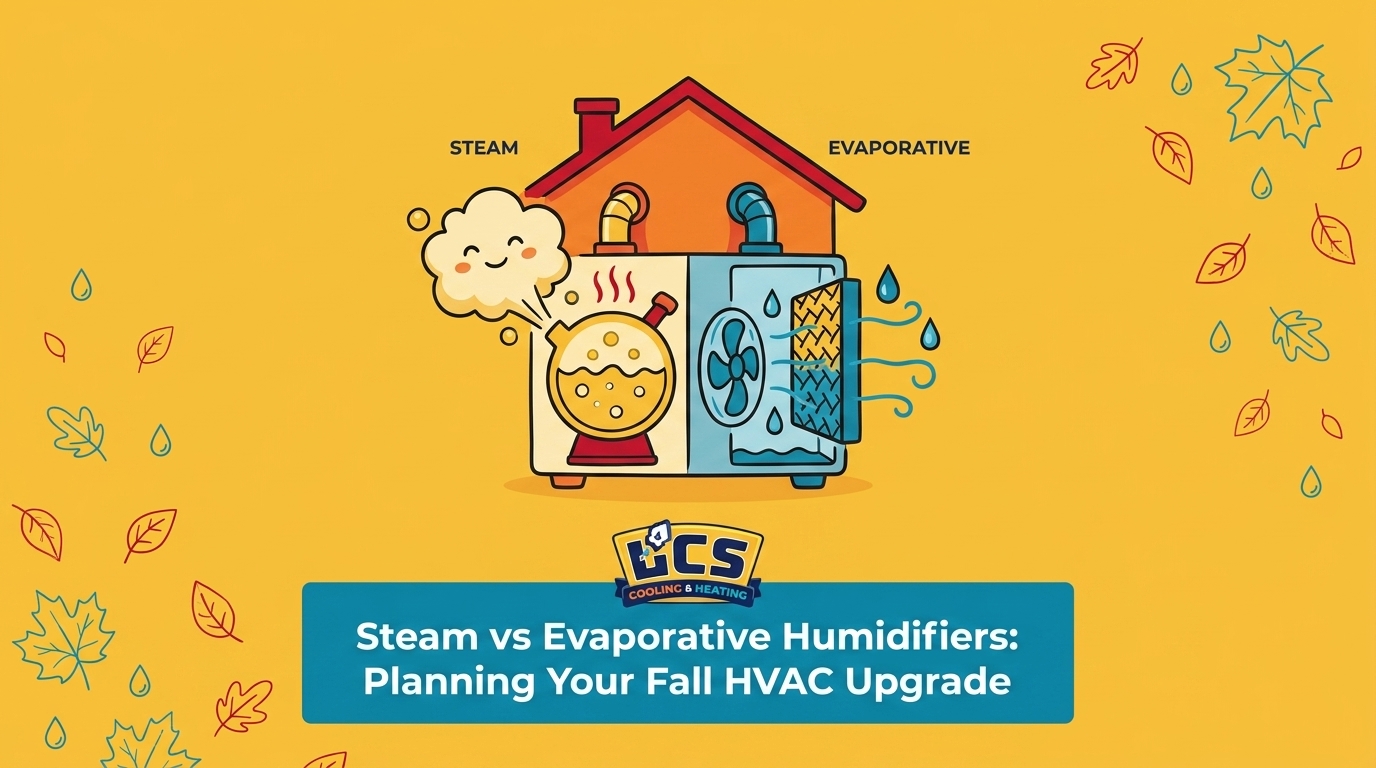 Steam vs Evaporative Humidifiers: Planning Your Fall HVAC Upgrade