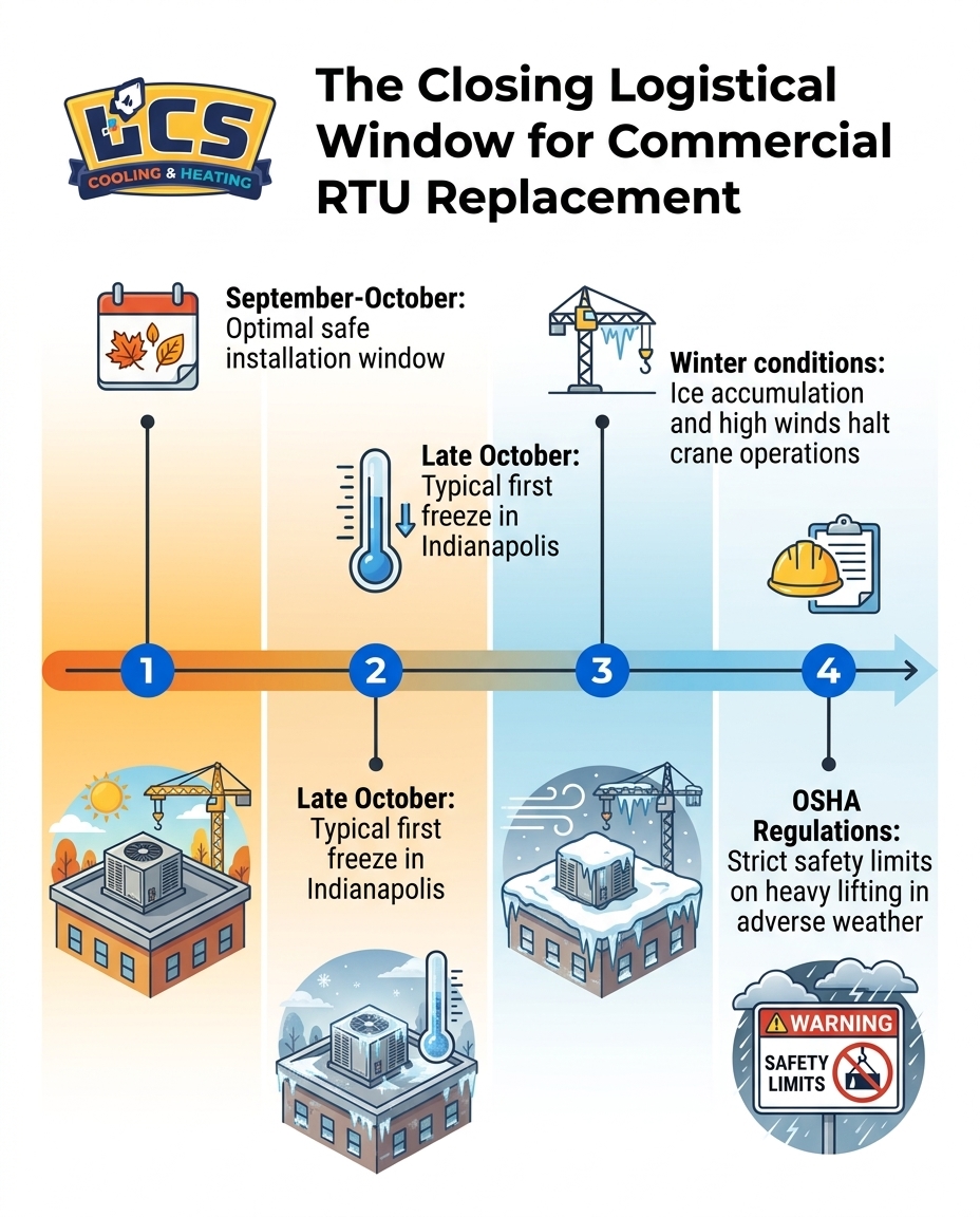 The Closing Logistical Window for Commercial RTU Replacement