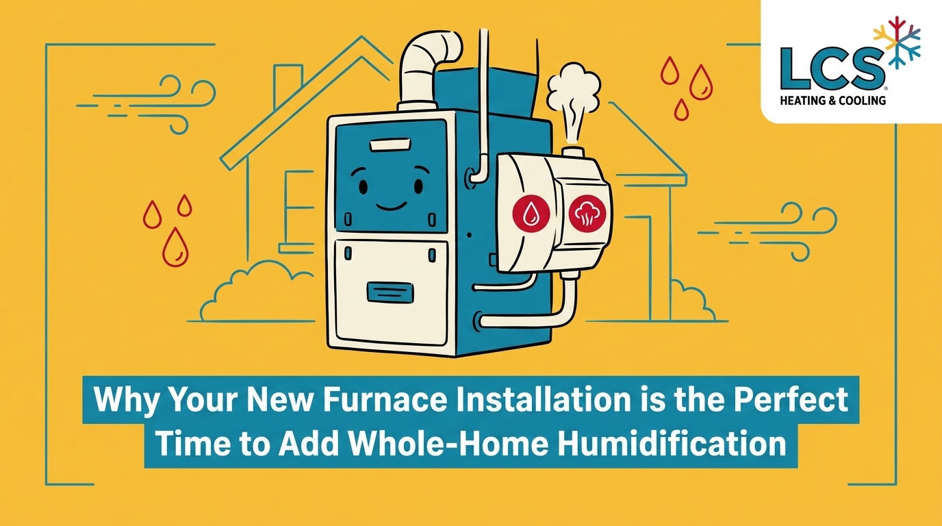 Why Your New Furnace Installation is the Perfect Time to Add Whole-Home Humidification
