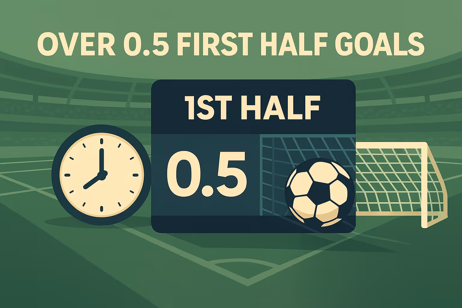 Betting Market Essentials: Over 0.5 First Half Goals Explained