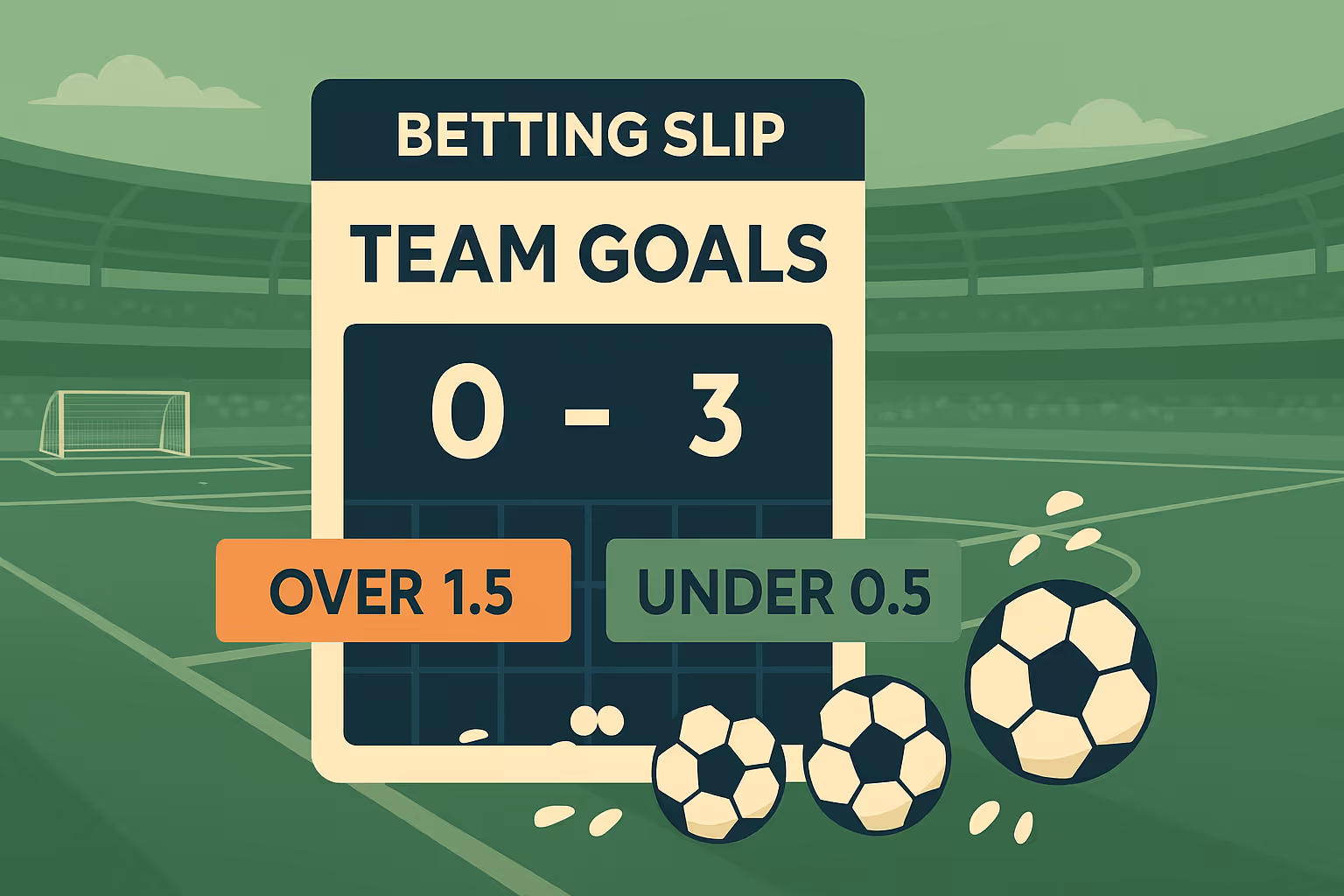 Betting Market Essentials: Team Goals Explained