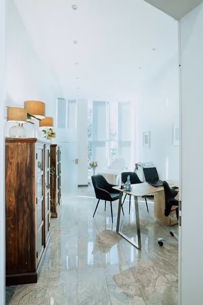 Aesthetica Naturheilzentrum Beratungsraum