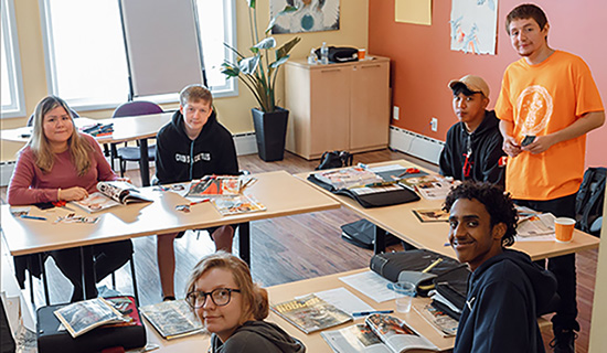 A TMC cohort learns essential life skills like resiliency and leadership.