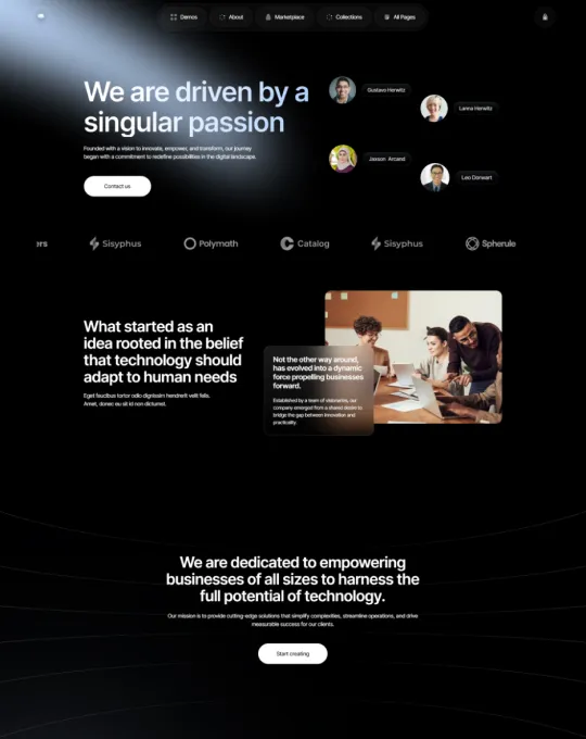 About Us-Screenshot