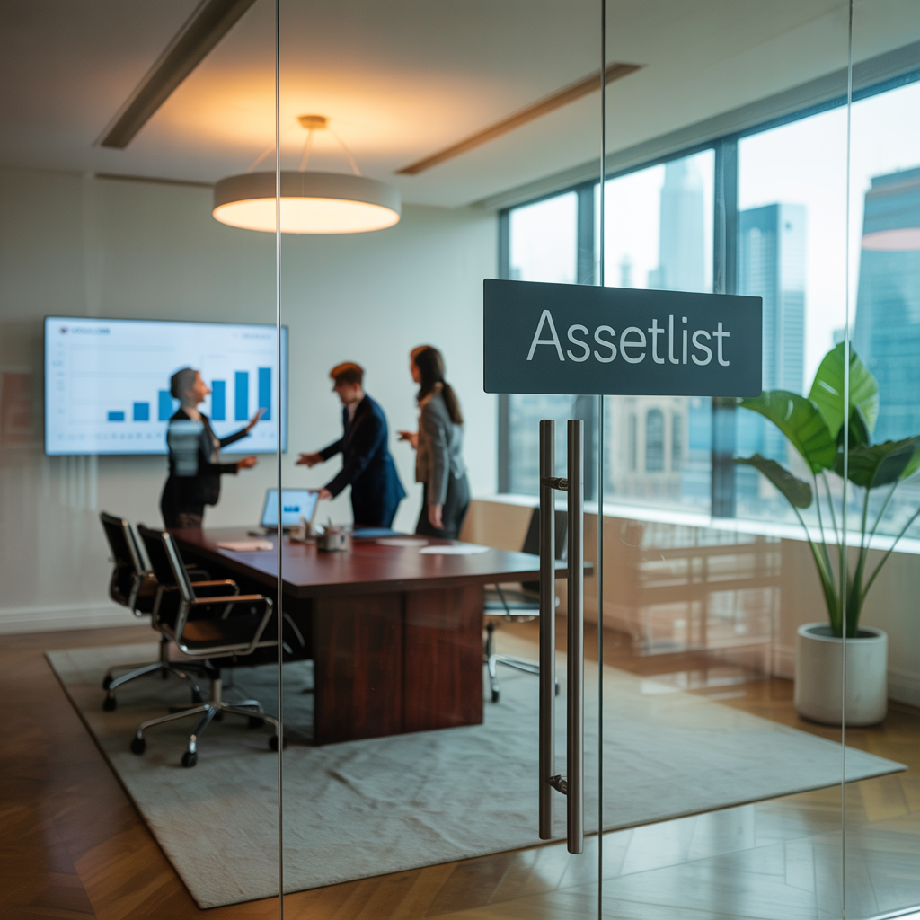 A team creating an Asset List