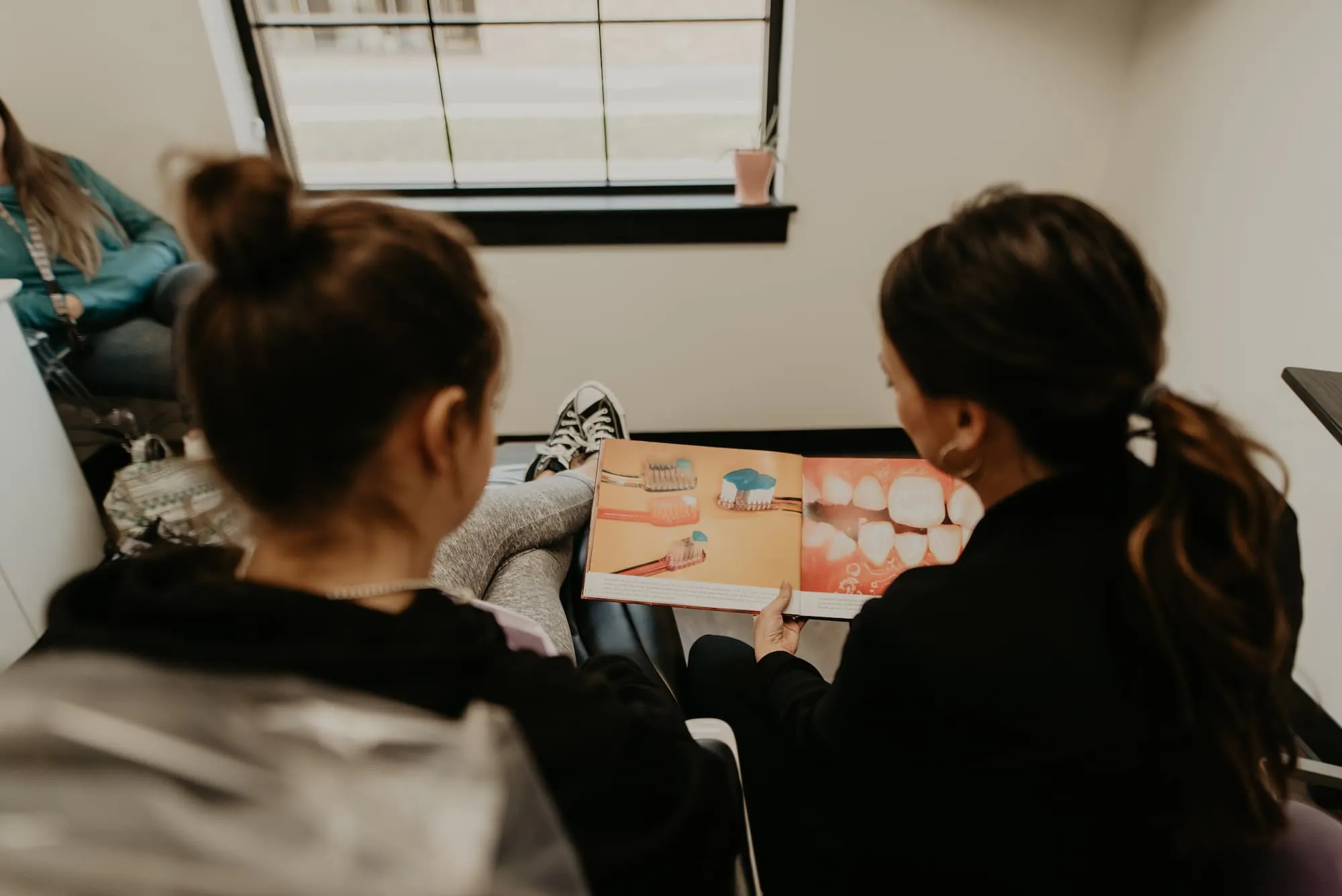 Dr. Gray attending to a patient