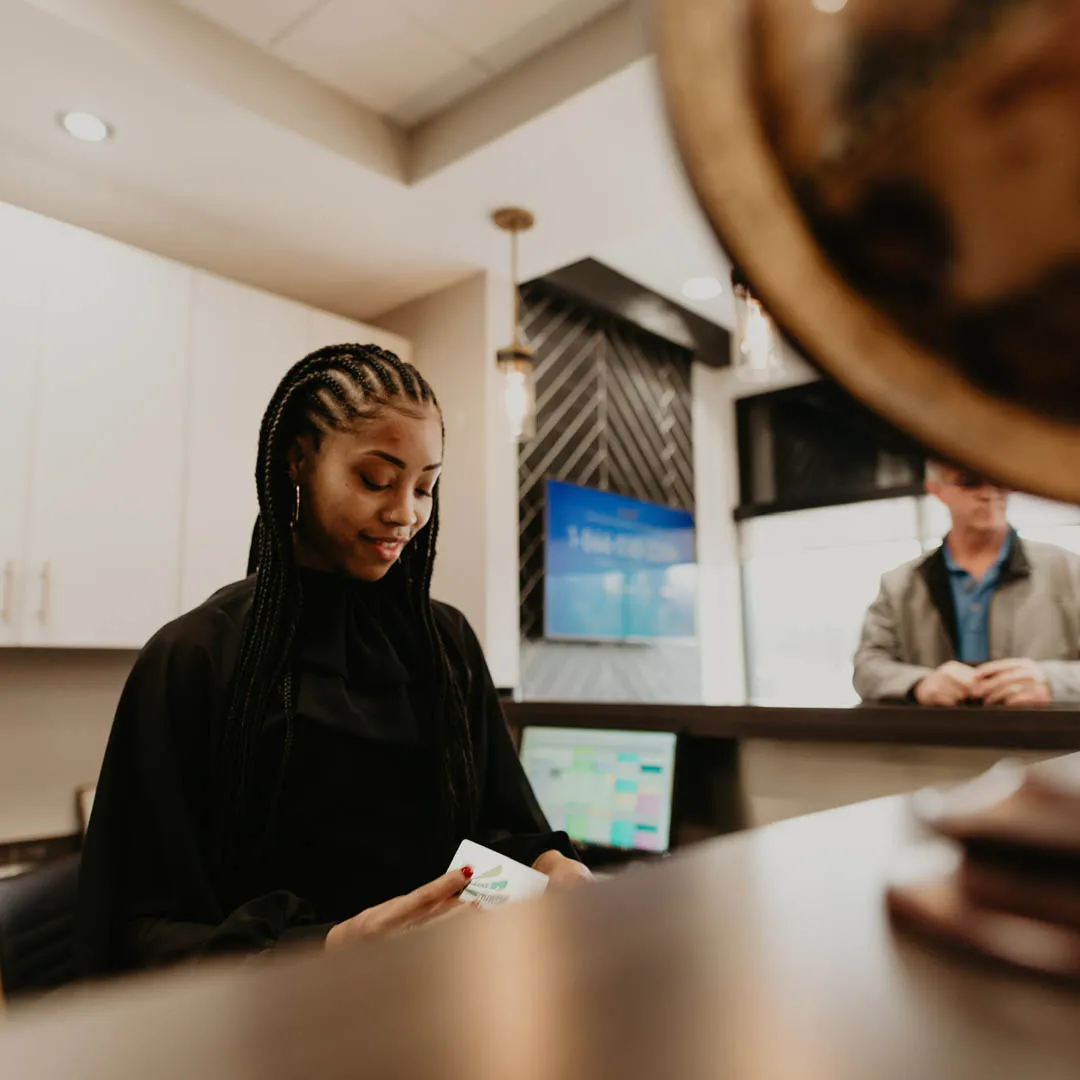 photo of a patient at Renew Dental