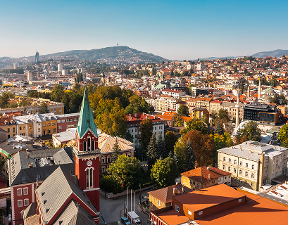 Sarajevo cityscape