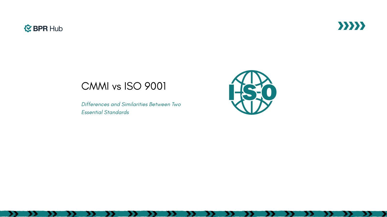 CMMI vs ISO 9001