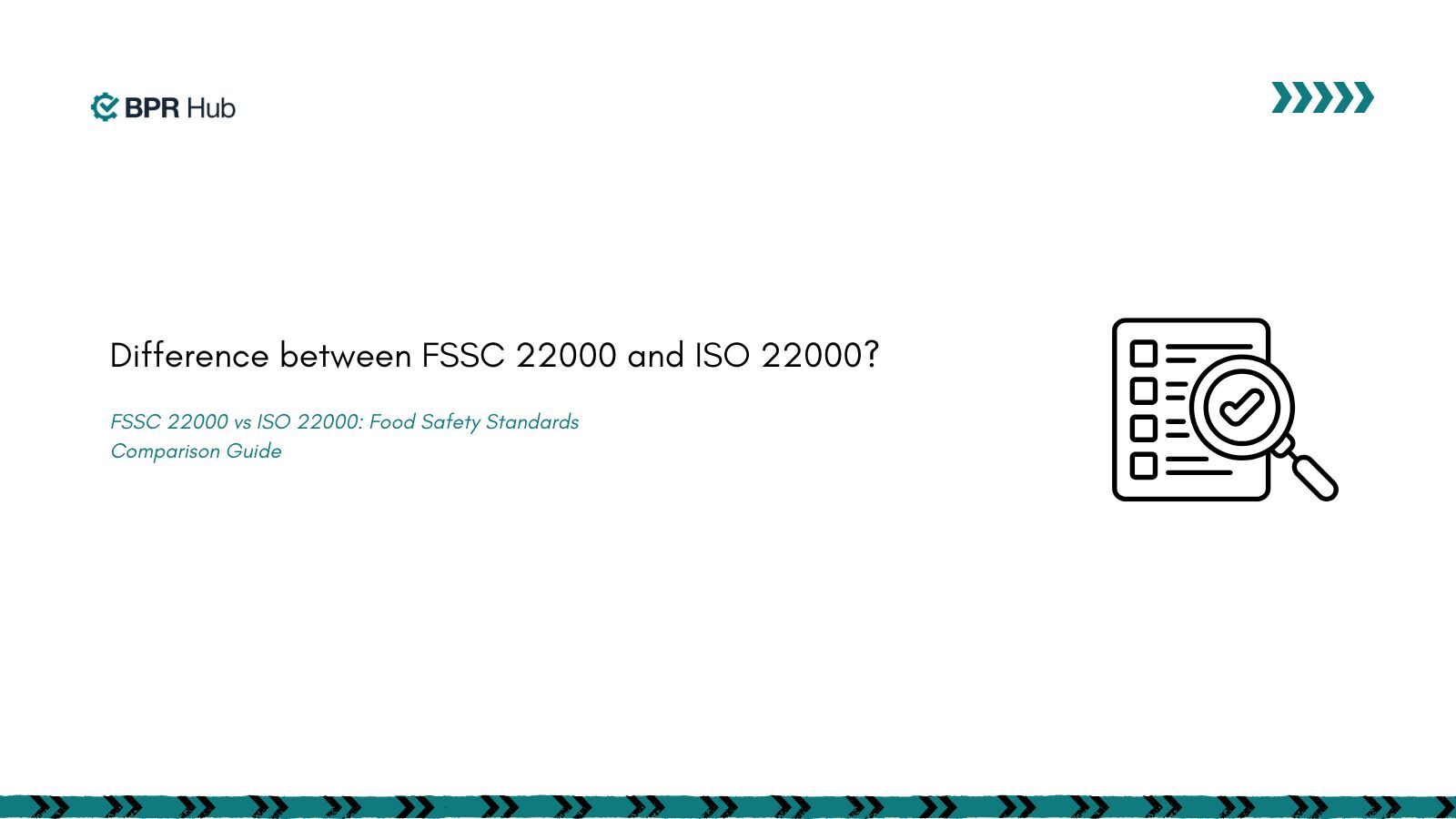 FSSC 22000 vs ISO 22000