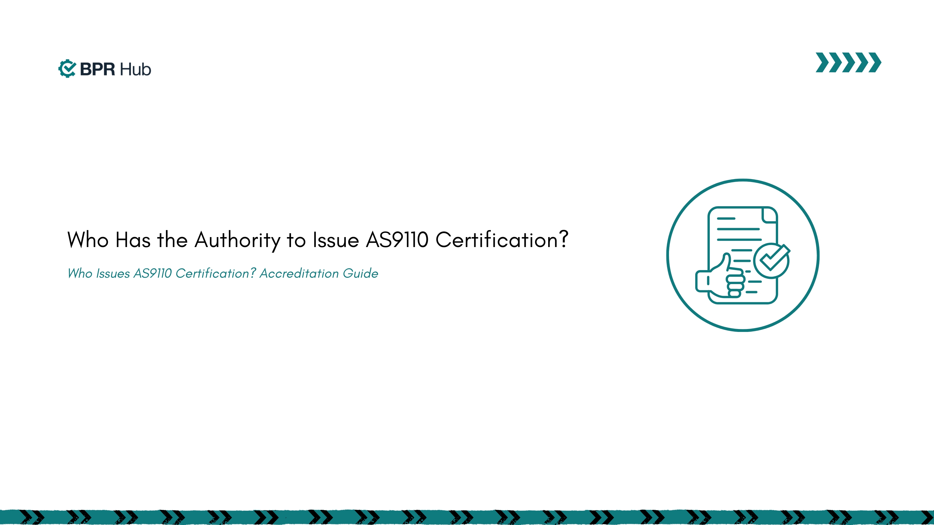 Who Can Issue AS9110 Certification? Authority Explained