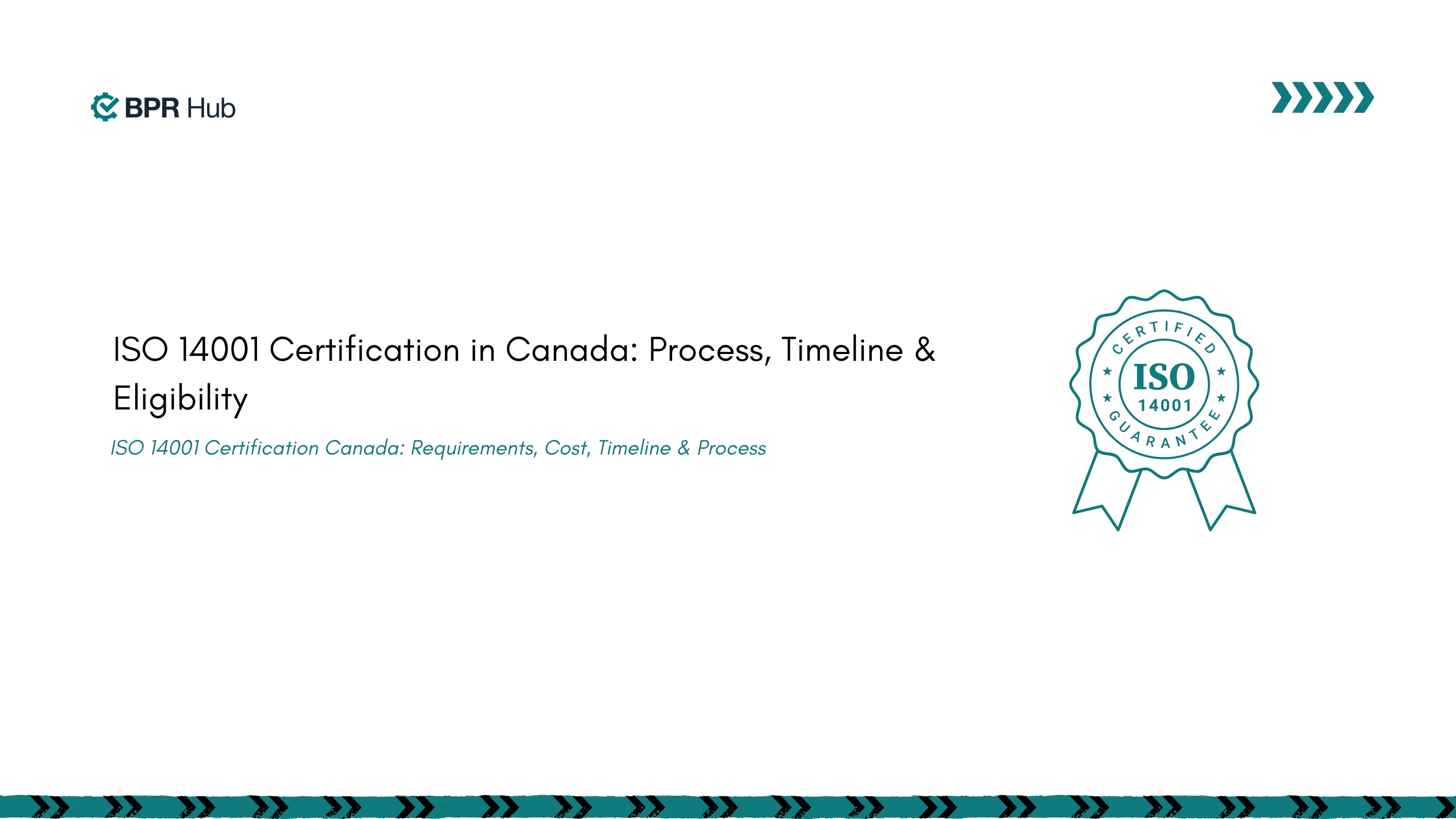  ISO 14001 Certification Canada: Requirements, Cost, Timeline & Process