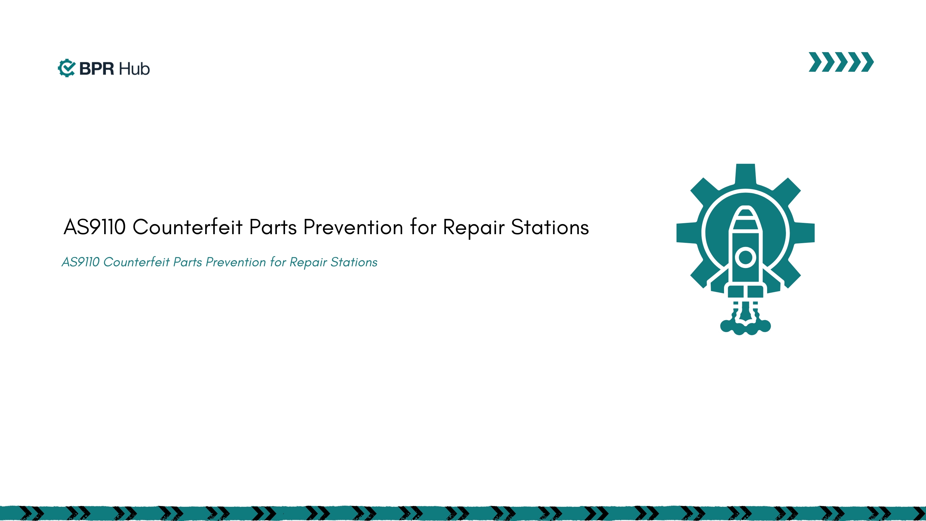 AS9110 Counterfeit Parts Prevention for Repair Stations