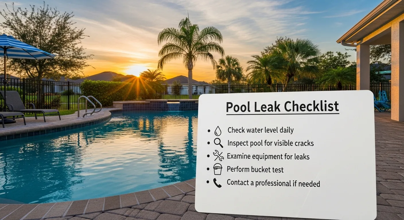 Leak-Smart Choices in FL: Pool Leak Detection & Repair by a Local Service Company