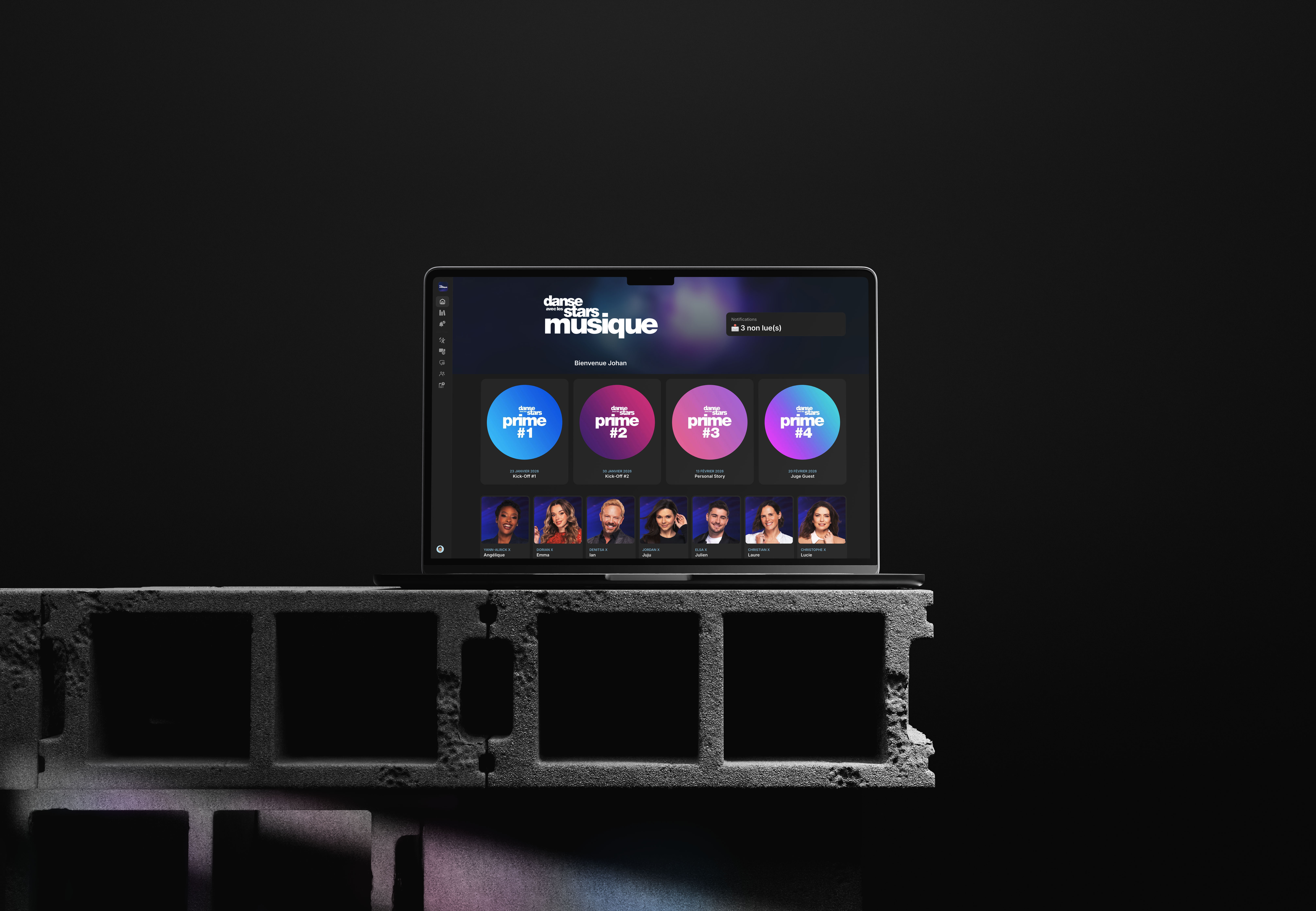 Johan Iavarone - Coordination artistique DALS Saison 15