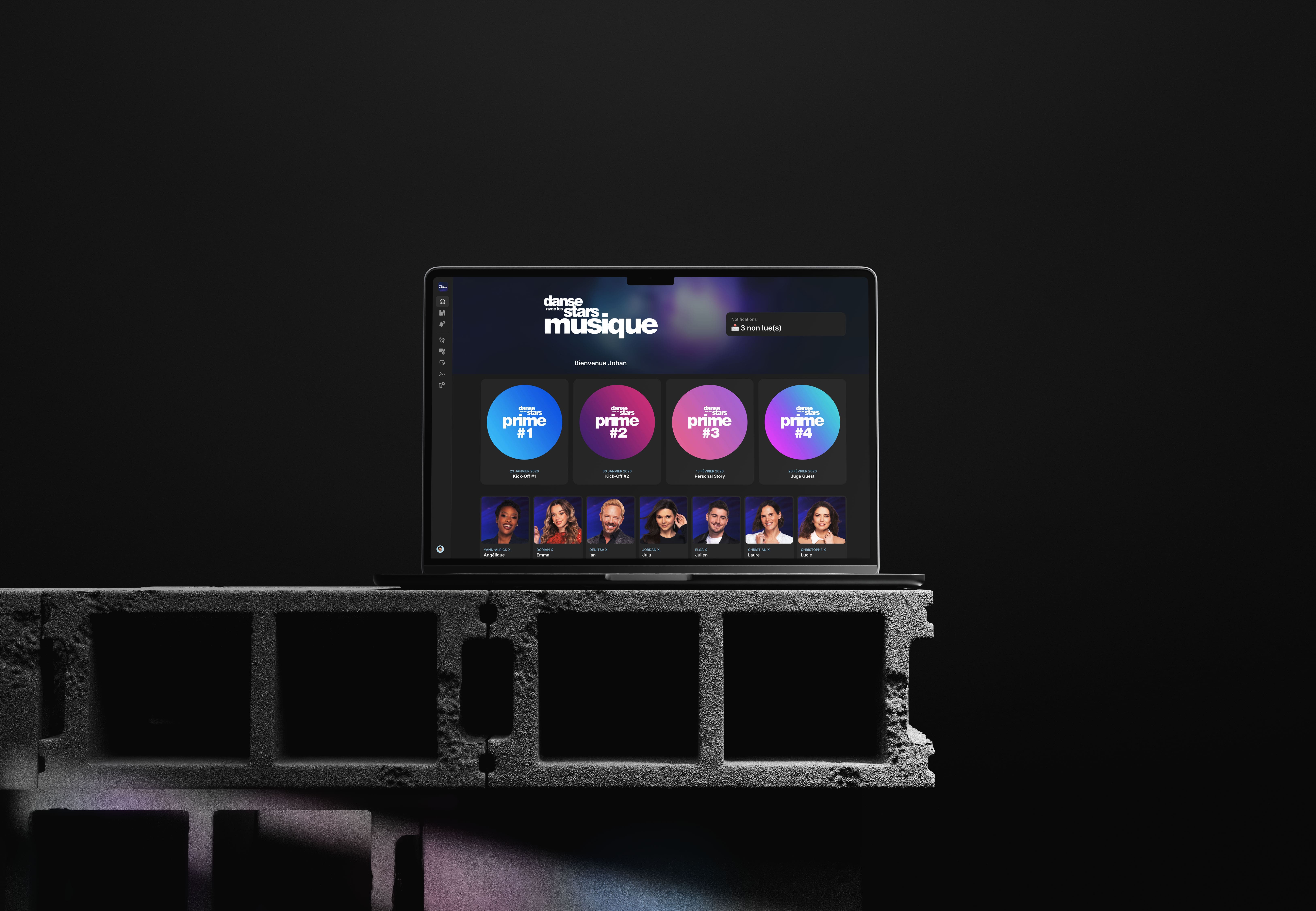 Johan Iavarone - Coordination artistique DALS Saison 15