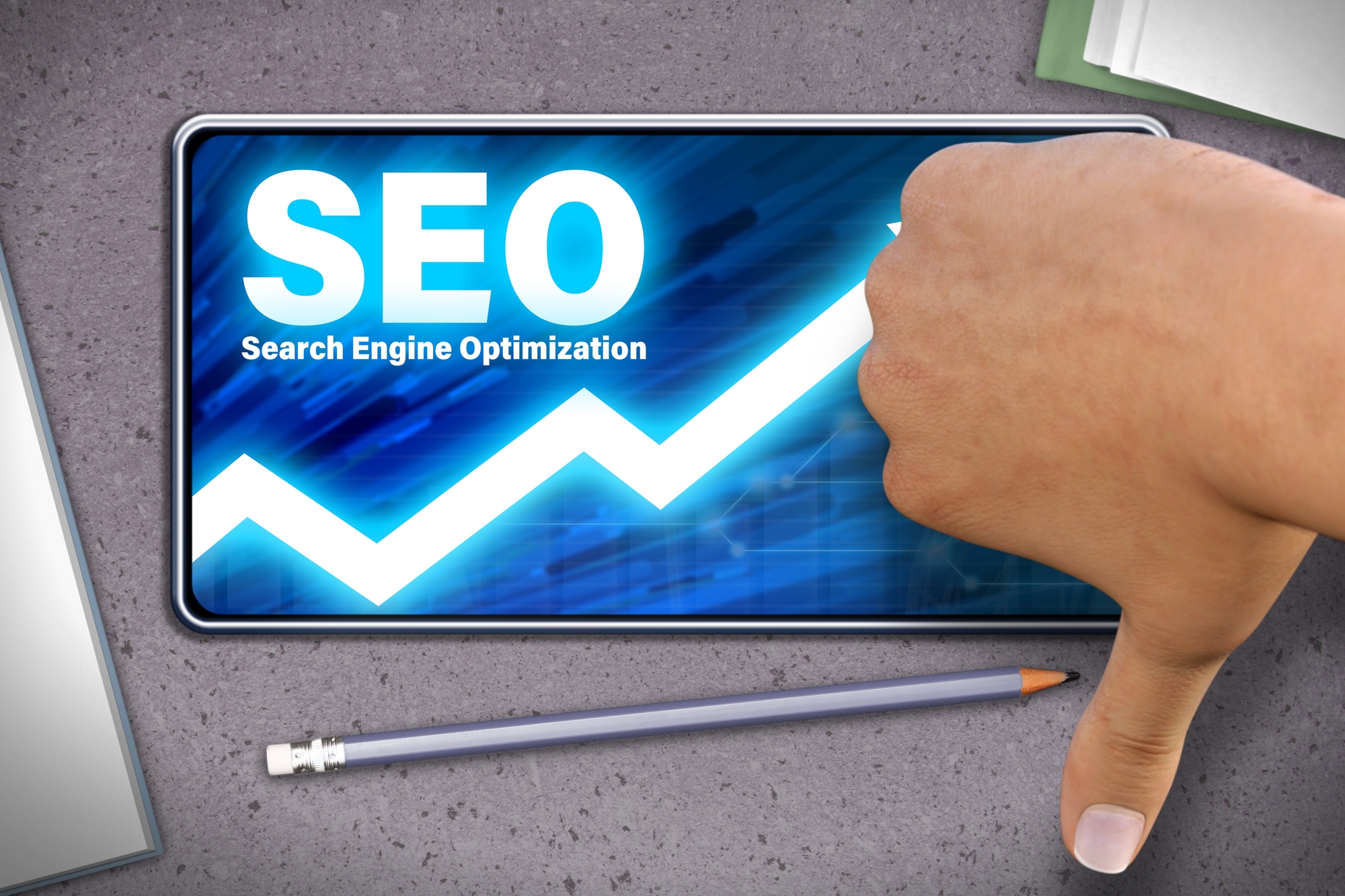 SEO thumbs down