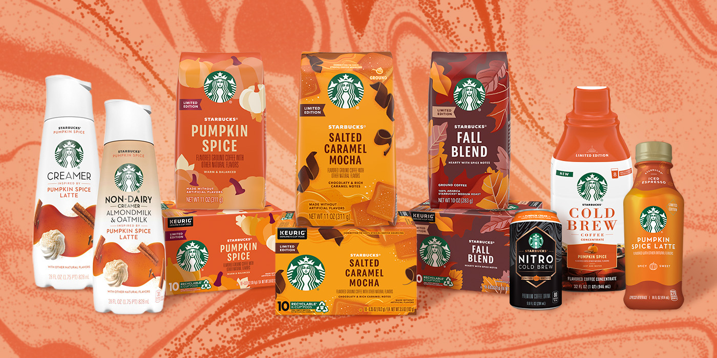 Starbucks' pumpkin spice products