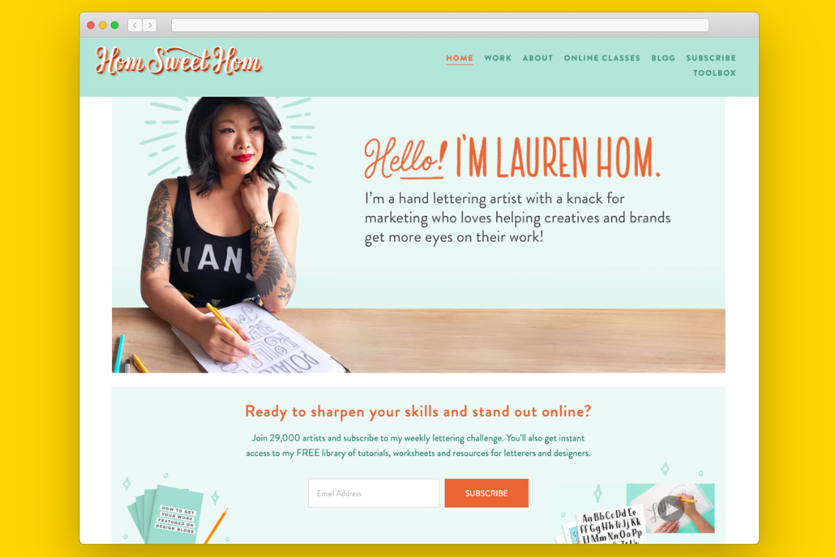 sample online portfolio