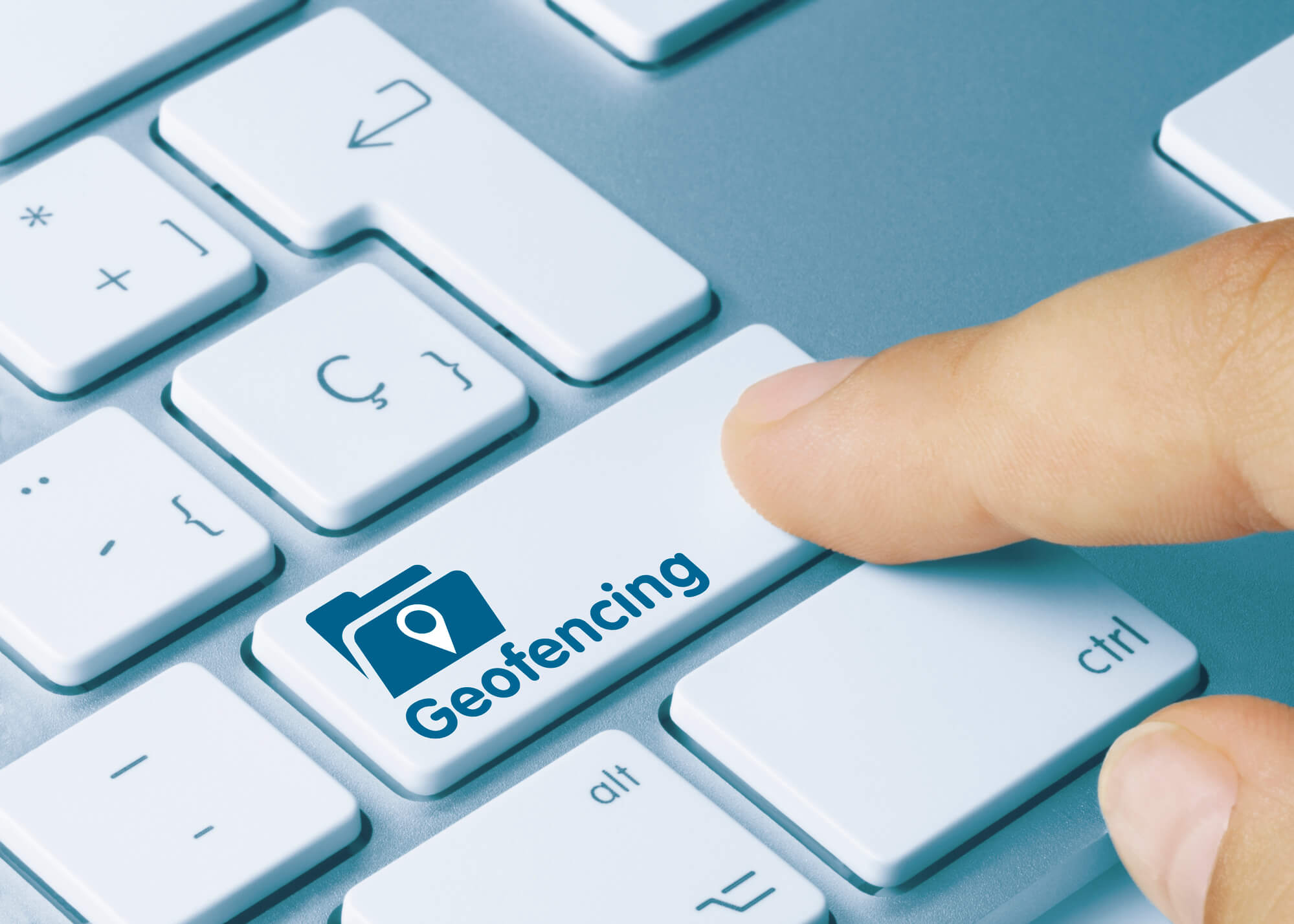 geofencing button