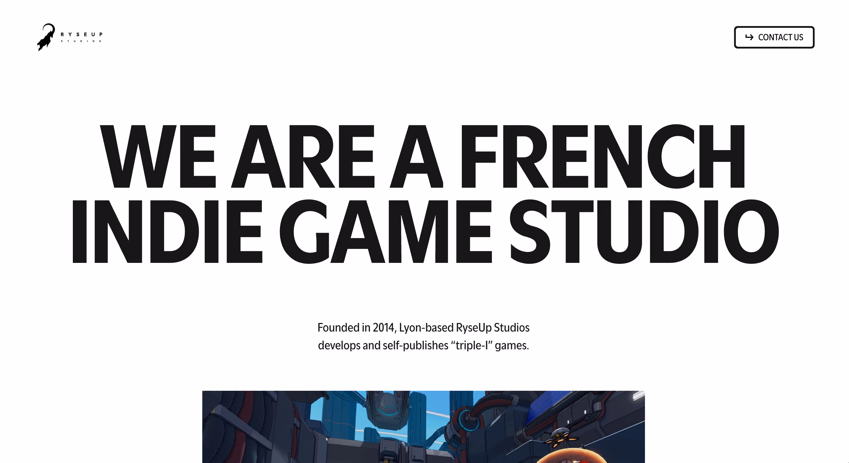 Web design and development for gamedev company