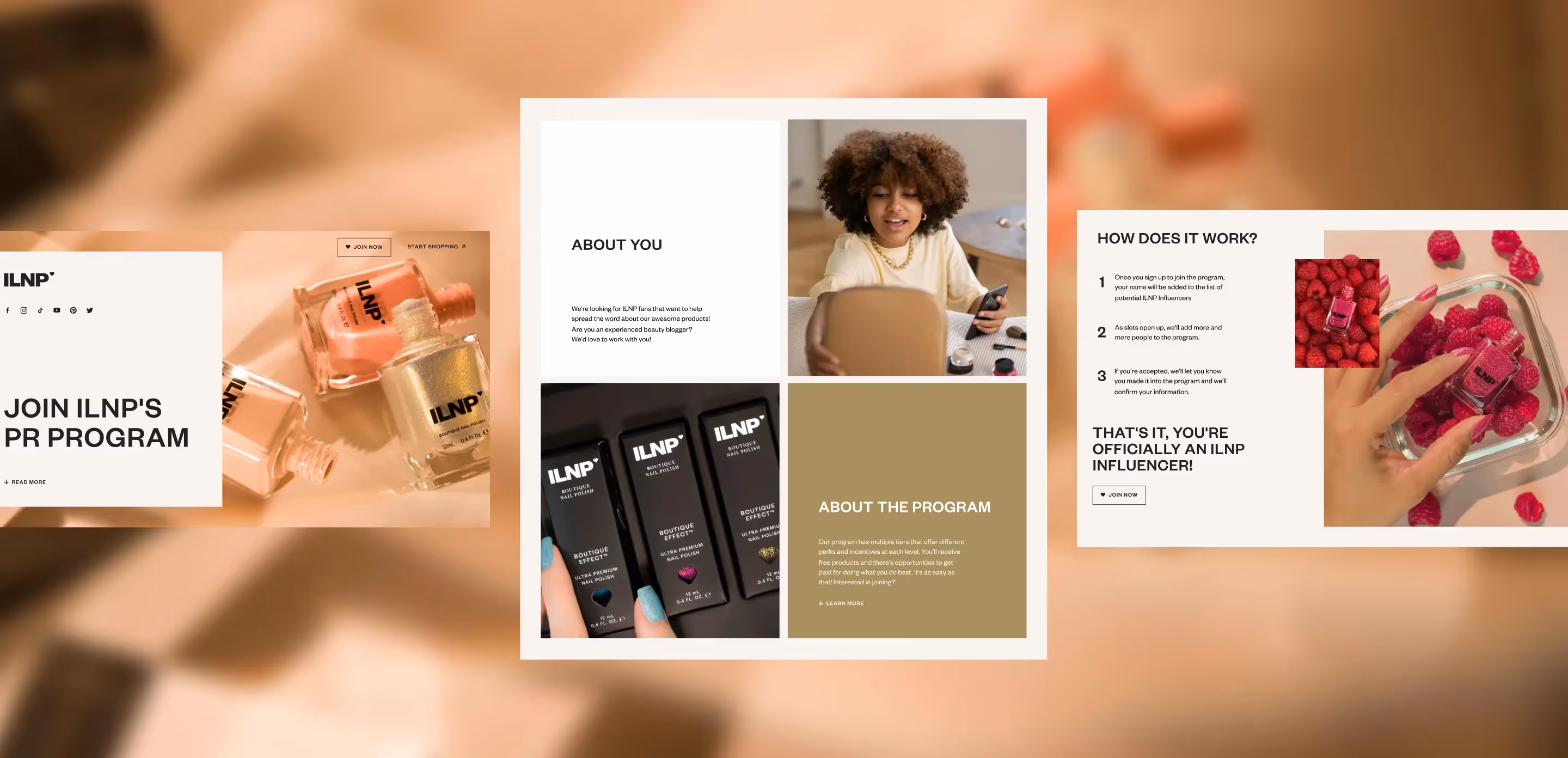  for nail polish manufacturer ILNP